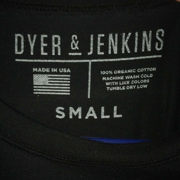 ❌SOLD❌ Dyer & Jenkins organic cotton t-shirt - Picture 3 of 6